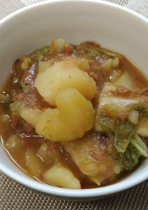 じゃがツナ白菜-レシピのメイン写真