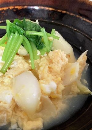 TOP10入 ユリ根の卵とじ おせち-レシピのメイン写真