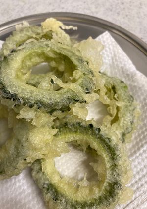 コツのいらないゴーヤの天ぷら-レシピのメイン写真