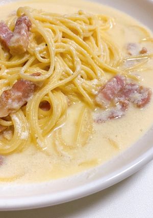 カルボナーラ-レシピのメイン写真