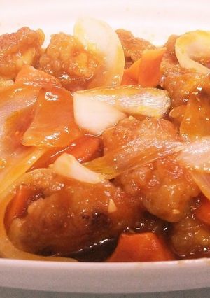 おいしい！鶏で作る酢鶏！-レシピのメイン写真