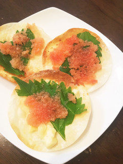 餃子の皮で簡単!パリパリ明太チーズ-レシピのメイン写真