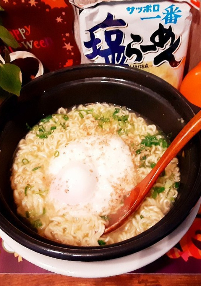 材料４個で！簡単とろっ旨！塩ラーメン-レシピのメイン写真