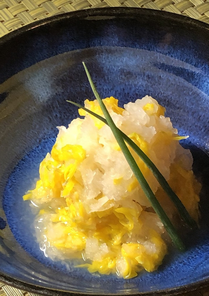 菊の花のおろし和え-レシピのメイン写真