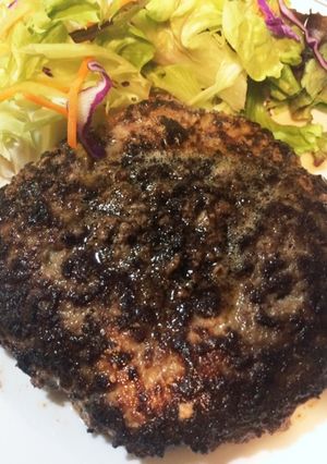 パパッと10分!ジューシーハンバーグ☆-レシピのメイン写真