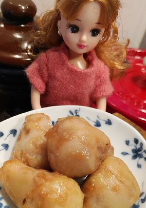 リカちゃん♡里芋の茹で転がし？(.o.)-レシピのメイン写真
