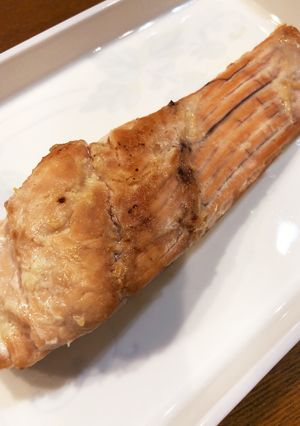 鮭の塩麹味噌の漬け焼き-レシピのメイン写真
