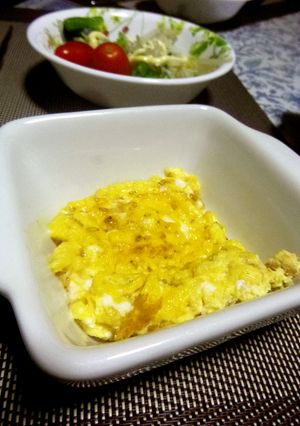 和風♬♪　白ごま入りスクランブルエッグ-レシピのメイン写真