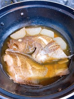ホウセキハタと大根の煮付け-レシピのメイン写真