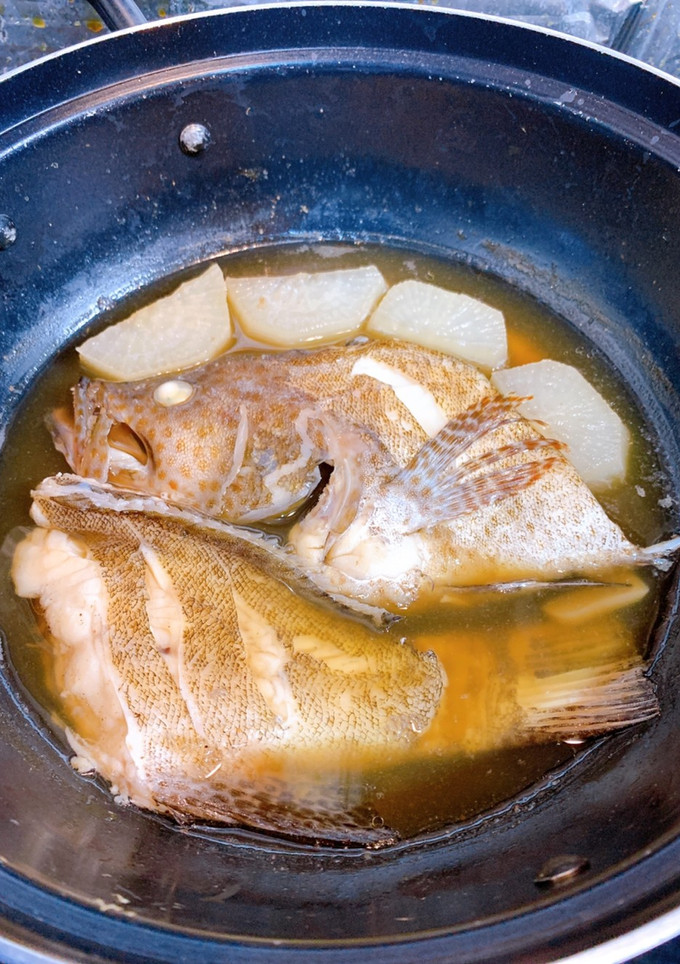 ホウセキハタと大根の煮付け-レシピのメイン写真