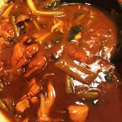 小松菜ときのこのチキンカレー-レシピのメイン写真