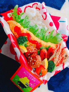 チーズオムレツ弁当-レシピのメイン写真