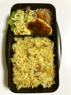 中学男子弁当 焼きめし-レシピのメイン写真