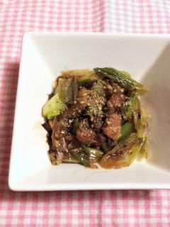 鯖の味噌煮缶で簡単煮-レシピのメイン写真