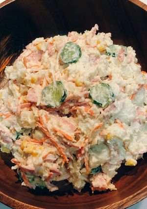 あまから和風ポテトサラダ-レシピのメイン写真