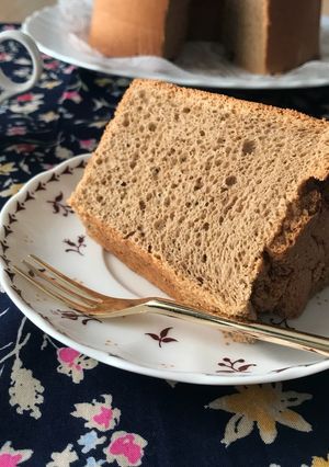 コーヒーシフォンケーキ(卵3個)-レシピのメイン写真