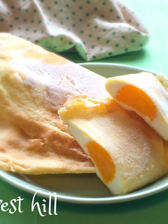給食風・アイスクリームクレープ-レシピのメイン写真