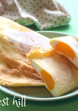 給食風・アイスクリームクレープ-レシピのメイン写真