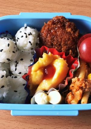 3歳 お弁当 幼稚園 マカロニ-レシピのメイン写真