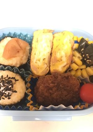 3歳　お弁当　幼稚園　おにぎり-レシピのメイン写真