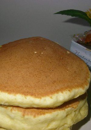 お店のホットケーキに♪し～っとり裏技-レシピのメイン写真