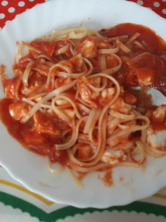 トマト味のスパゲッティ-レシピのメイン写真