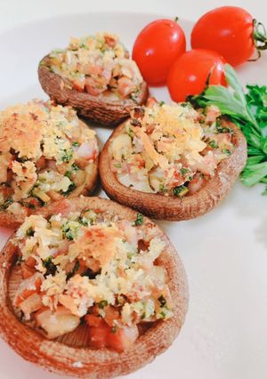 椎茸のエスカルゴバター風-レシピのメイン写真