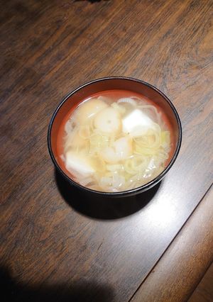 麩と根菜の味噌汁♡♡-レシピのメイン写真
