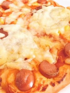 ホットケーキミックスでピザ-レシピのメイン写真
