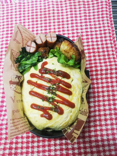 高校男子弁当♡オムライス!10/14-レシピのメイン写真