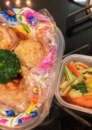 2020/10/14旦那お弁当-レシピのメイン写真