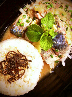 簡単*鯖缶&大根サラダ ワンプレート丼-レシピのメイン写真