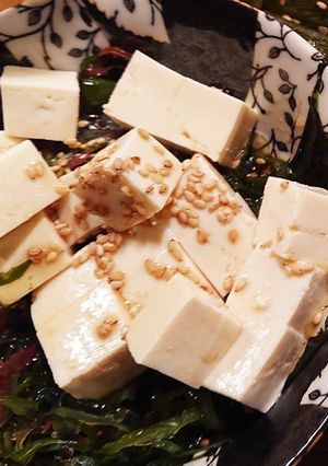 海藻お豆腐サラダ-レシピのメイン写真