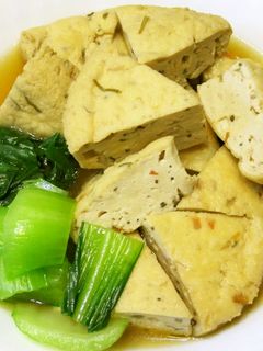 がんもとチンゲン菜の含め煮-レシピのメイン写真