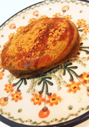 ヘンププロテインのホットケーキ-レシピのメイン写真