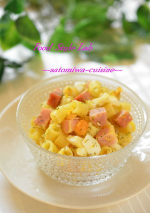 ショートパスタのおつまみサラダ♬-レシピのメイン写真