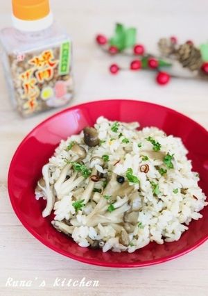 焼肉ザパンチでスパイシーきのこピラフ-レシピのメイン写真