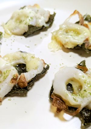 ちくわ＆チーズを海苔でチン！簡単おつまみ-レシピのメイン写真