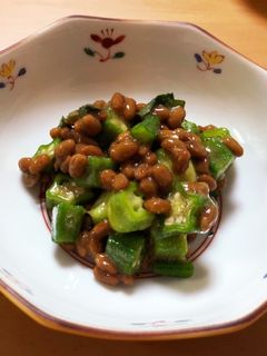 簡単◎オクラ納豆のさっぱりしそポン酢和え-レシピのメイン写真
