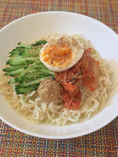 サッポロ一番塩ラーメン〜韓国風-レシピのメイン写真
