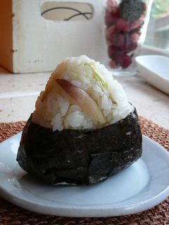 茗荷の昆布〆♪ おにぎり編-レシピのメイン写真