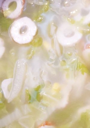 簡単！白菜と竹輪とコーンで中華なスープ-レシピのメイン写真