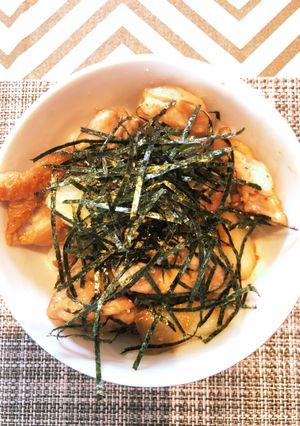 我が家の絶品♪焼き鳥丼！-レシピのメイン写真