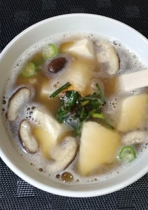 納豆とオクラ、豆腐のトロトロスープ-レシピのメイン写真