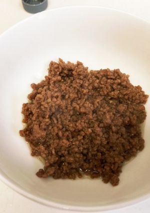 肉そぼろ（すき焼きタレ再利用）-レシピのメイン写真
