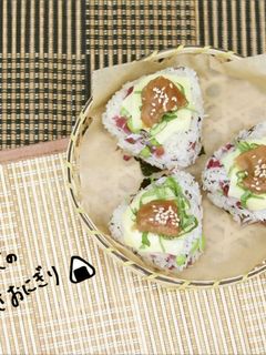 チーズと梅の焼きおにぎり-レシピのメイン写真