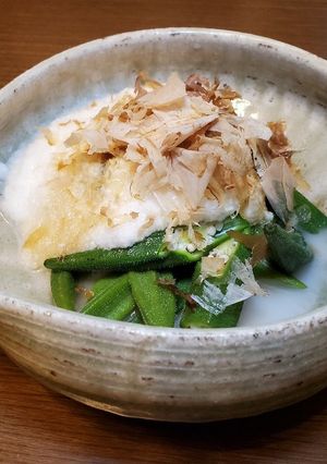 簡単☆オクラのとろとろ乗せ-レシピのメイン写真