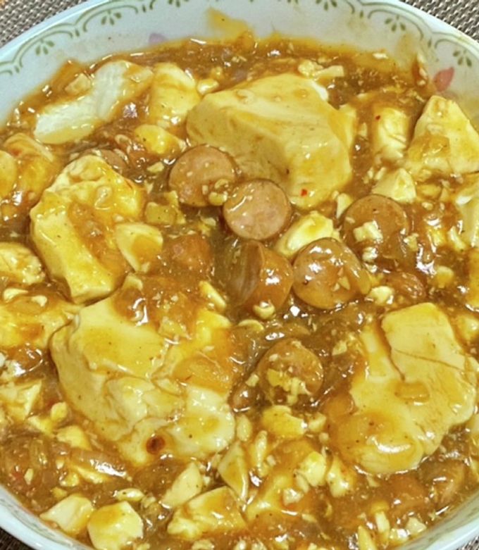 ソーセージで麻婆豆腐-レシピのメイン写真