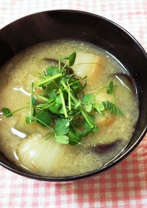 茄子のゴロゴロお味噌-レシピのメイン写真