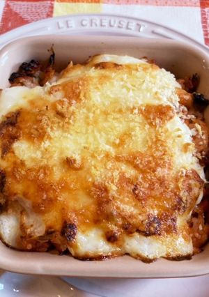 チキンライスで簡単ホワイトソースドリア-レシピのメイン写真